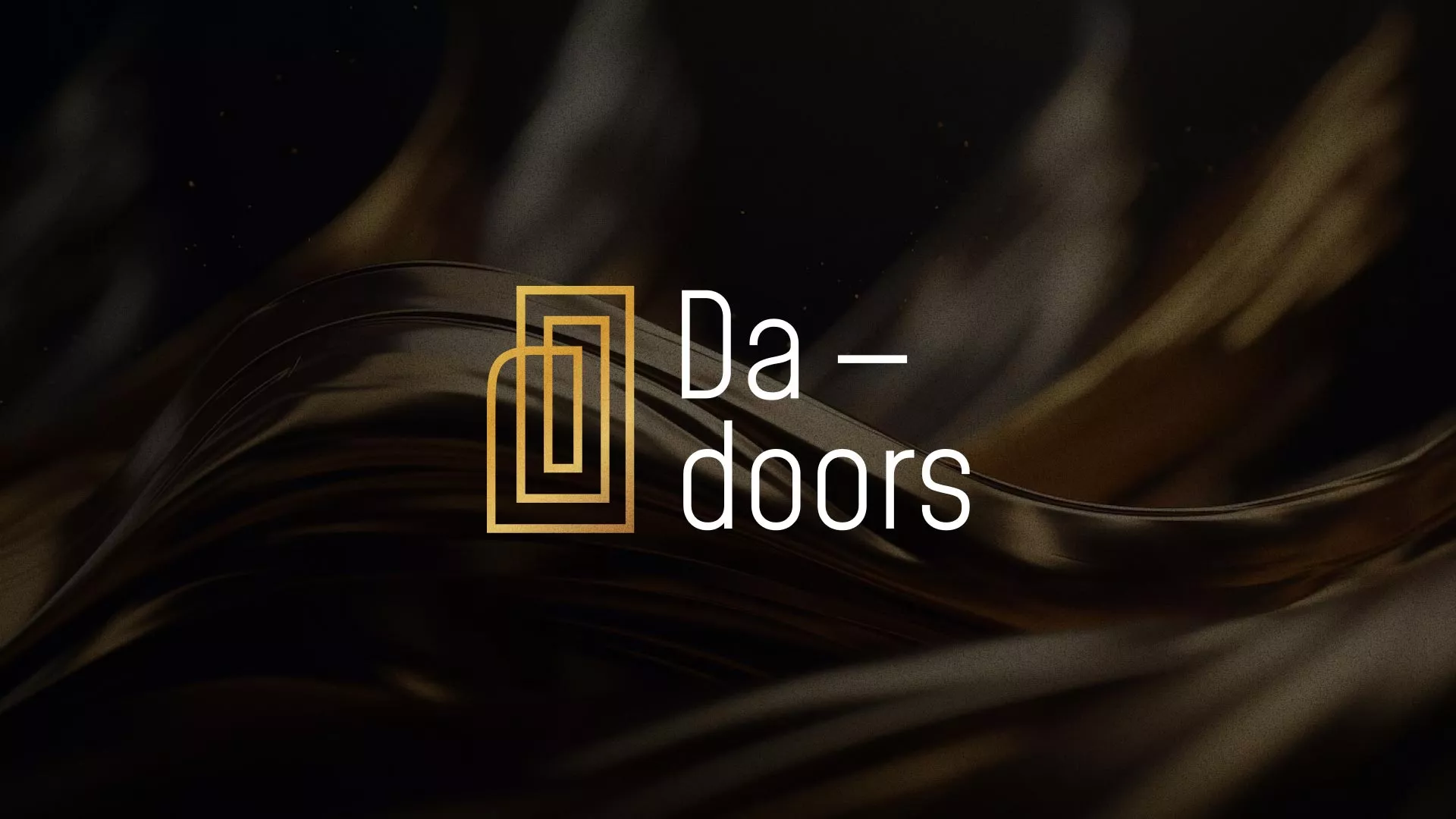 Разработка логотипа для компании «DA-DOORS» в Горняке
